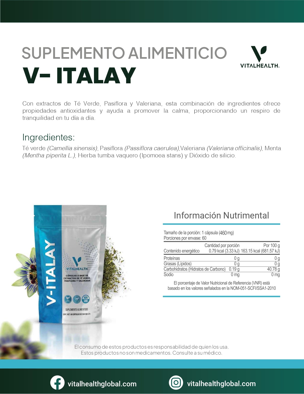 V-ITALAY– Calma, sueño y equilibrio emocional