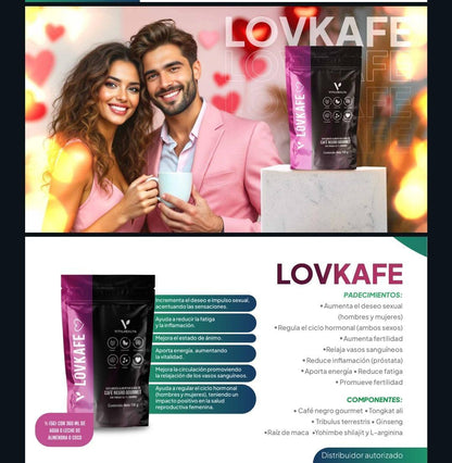 V-LOVKAFE— Vitalidad y equilibrio hormonal
