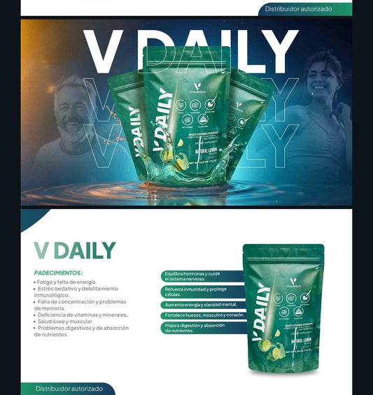 V-DAILY— Multinutriente diario todo-en-uno