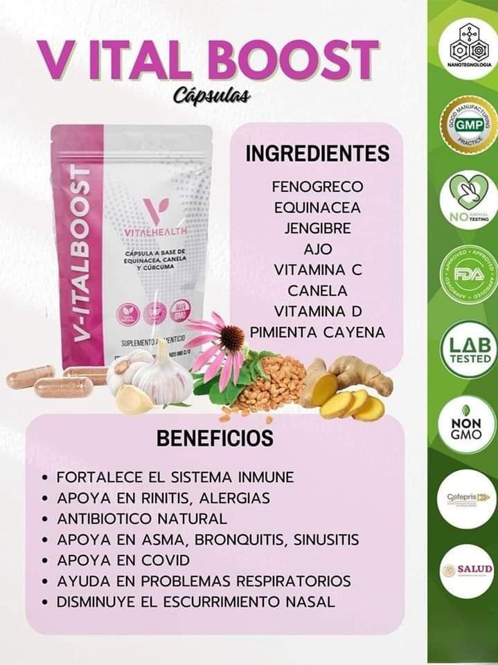 V-ITALBOOST– Defensa natural y alivio de alergias