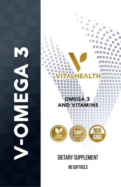 V-OMEGA 3— Cardioprotección y cerebro